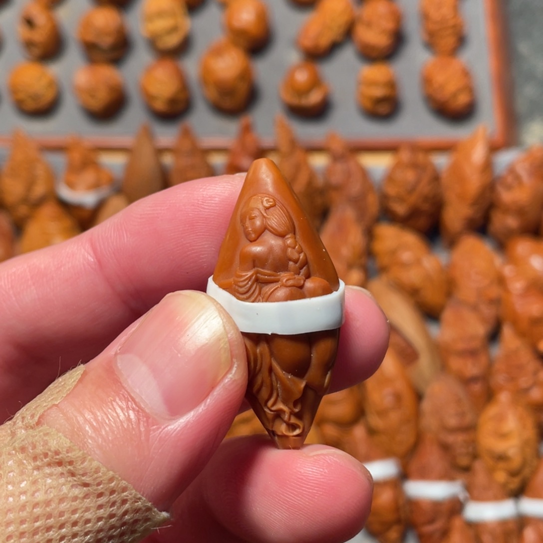 手串/手链橄榄核双面美女