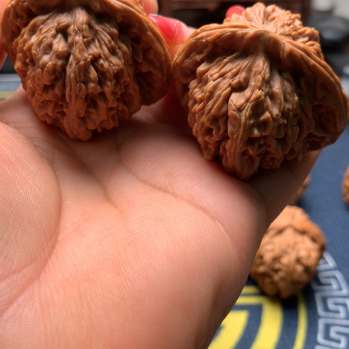 【闪购商品】把件文玩核桃太***了楼子43