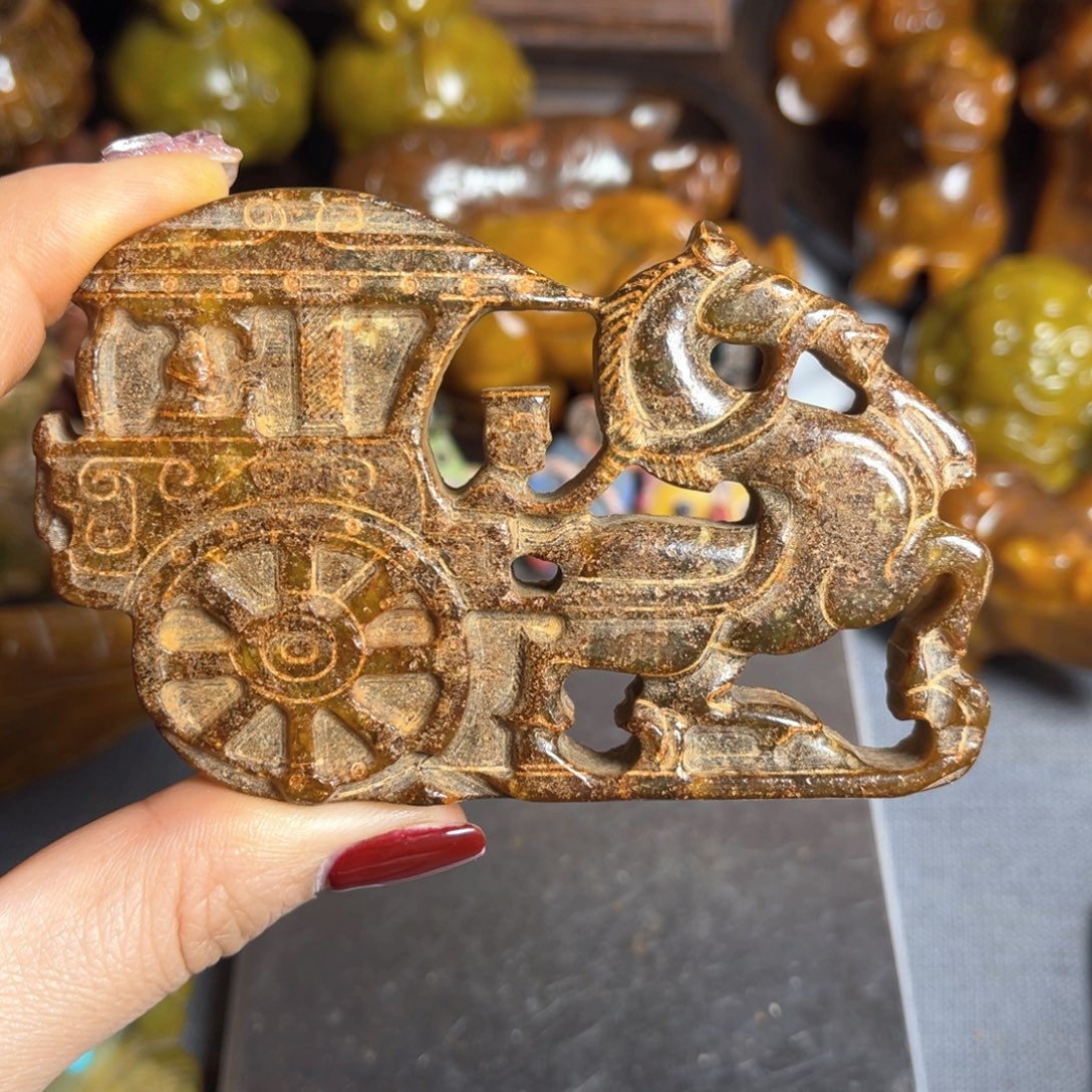 蛇纹石玉合金车挂嗯嗯嗯嗯