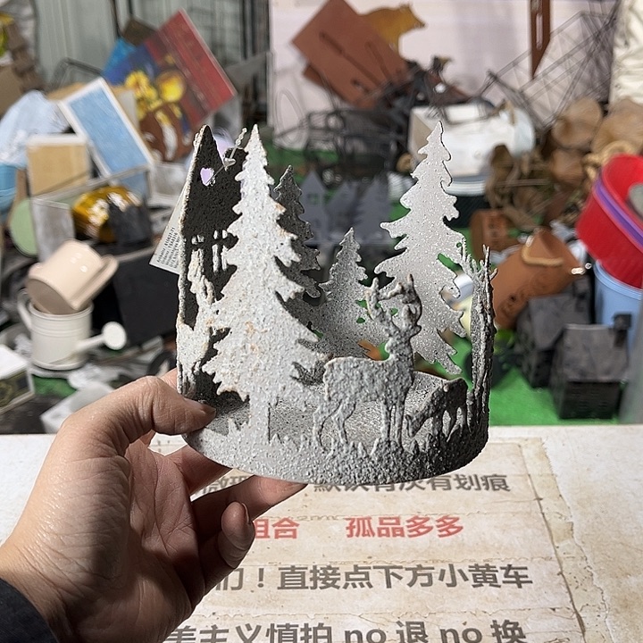 铁艺瑕疵介意勿拍发出不退不换