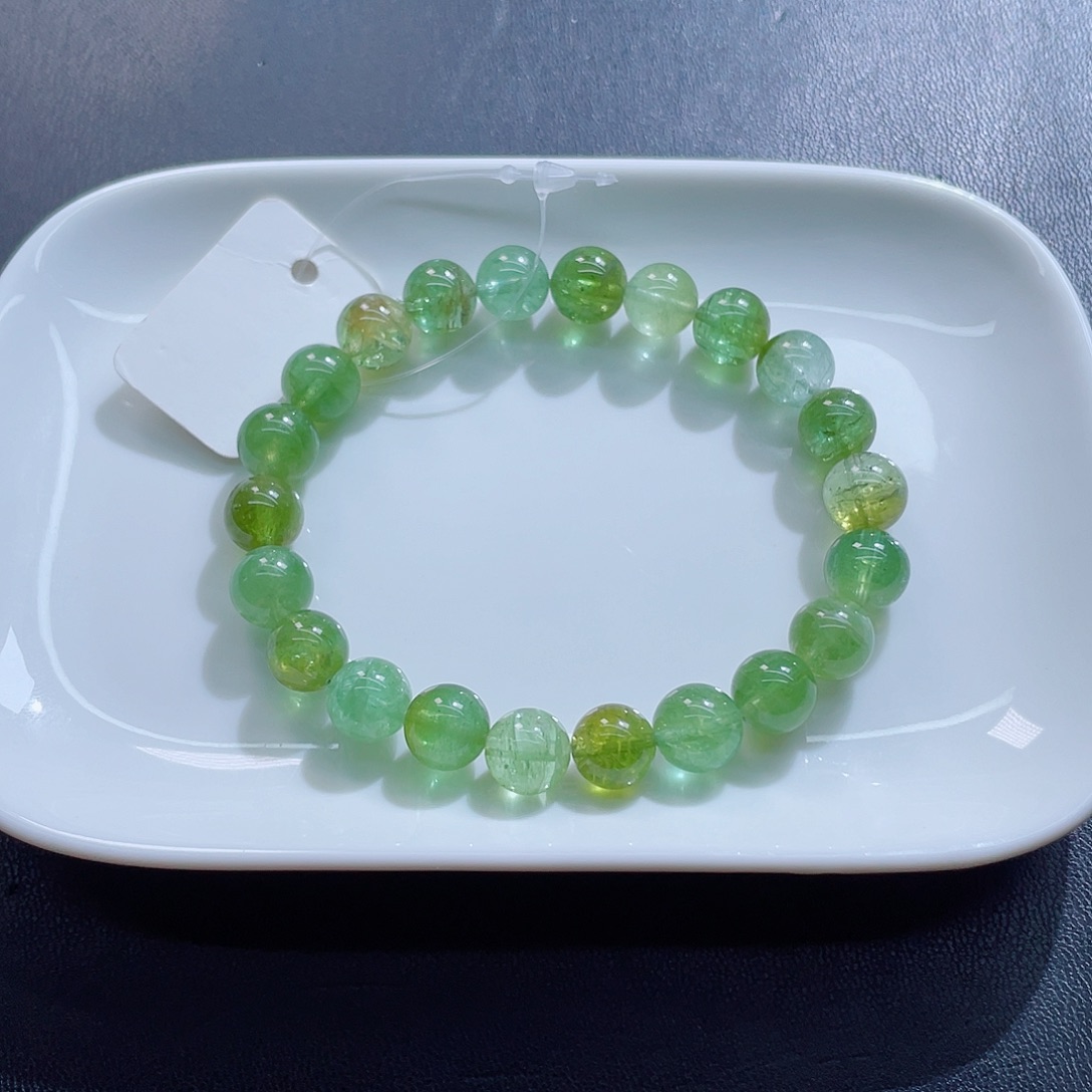 未镶嵌碧玺手链9.2mm左右