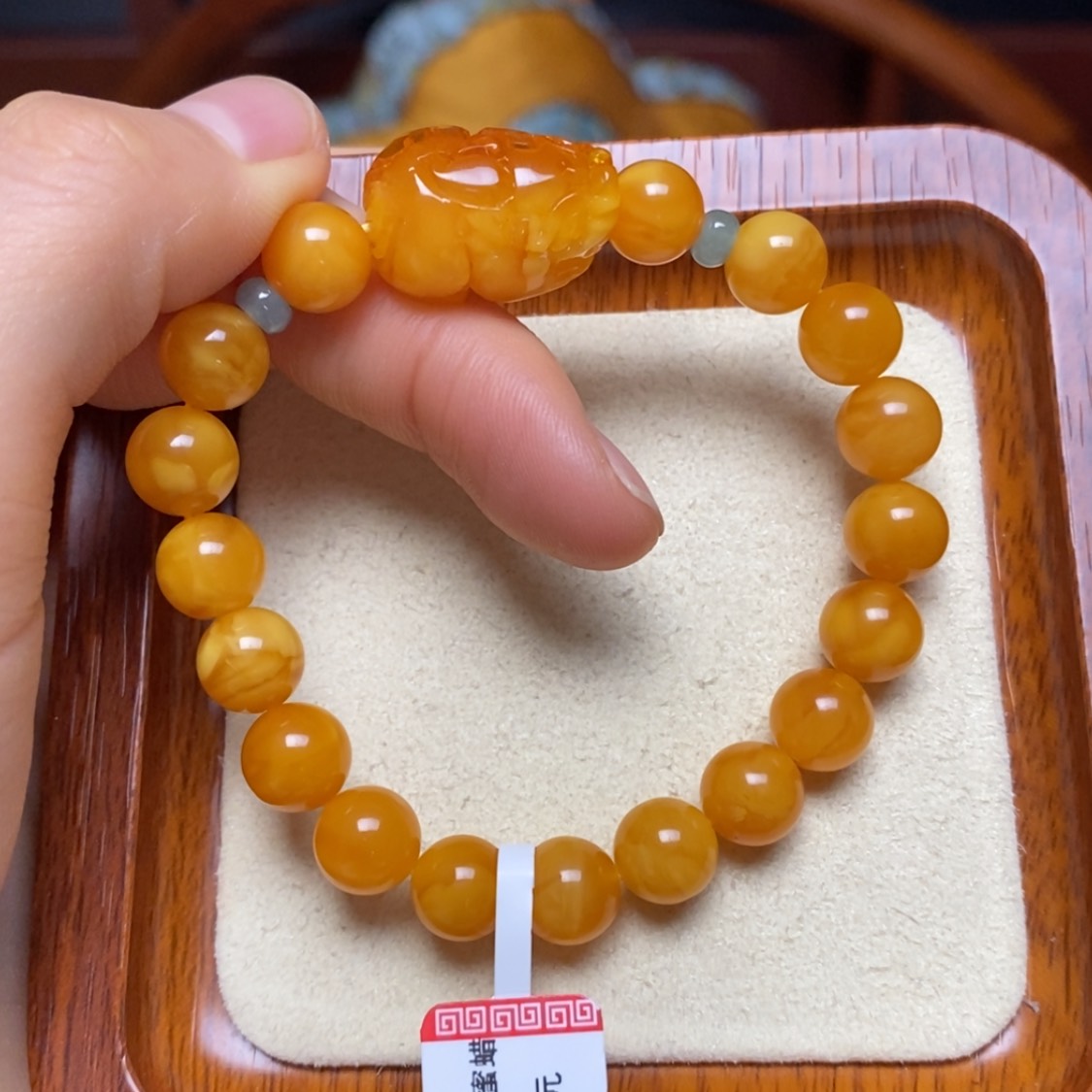 【闪购商品】蜜蜡手链未镶嵌手串