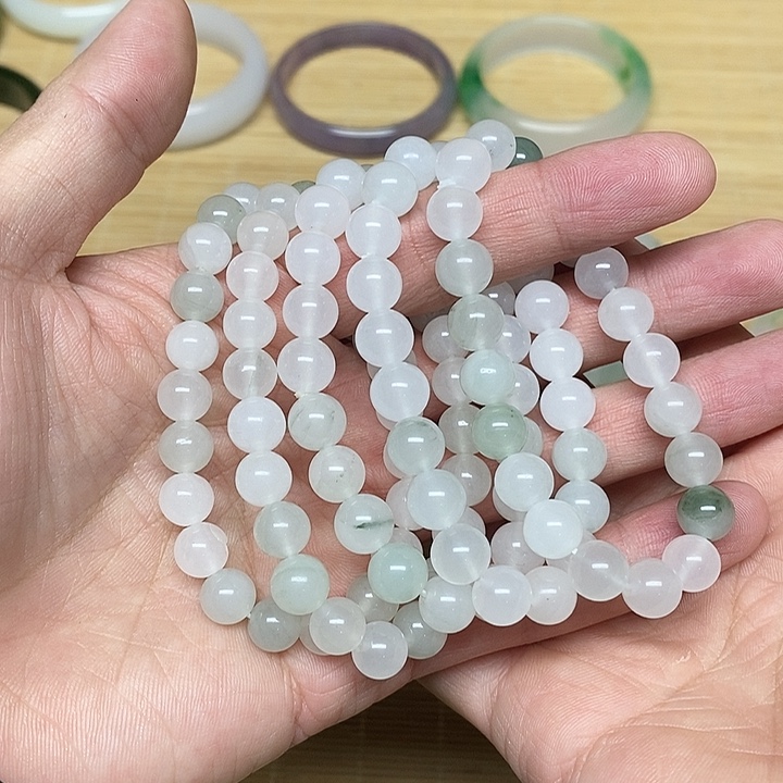 石英质玉未镶嵌手链