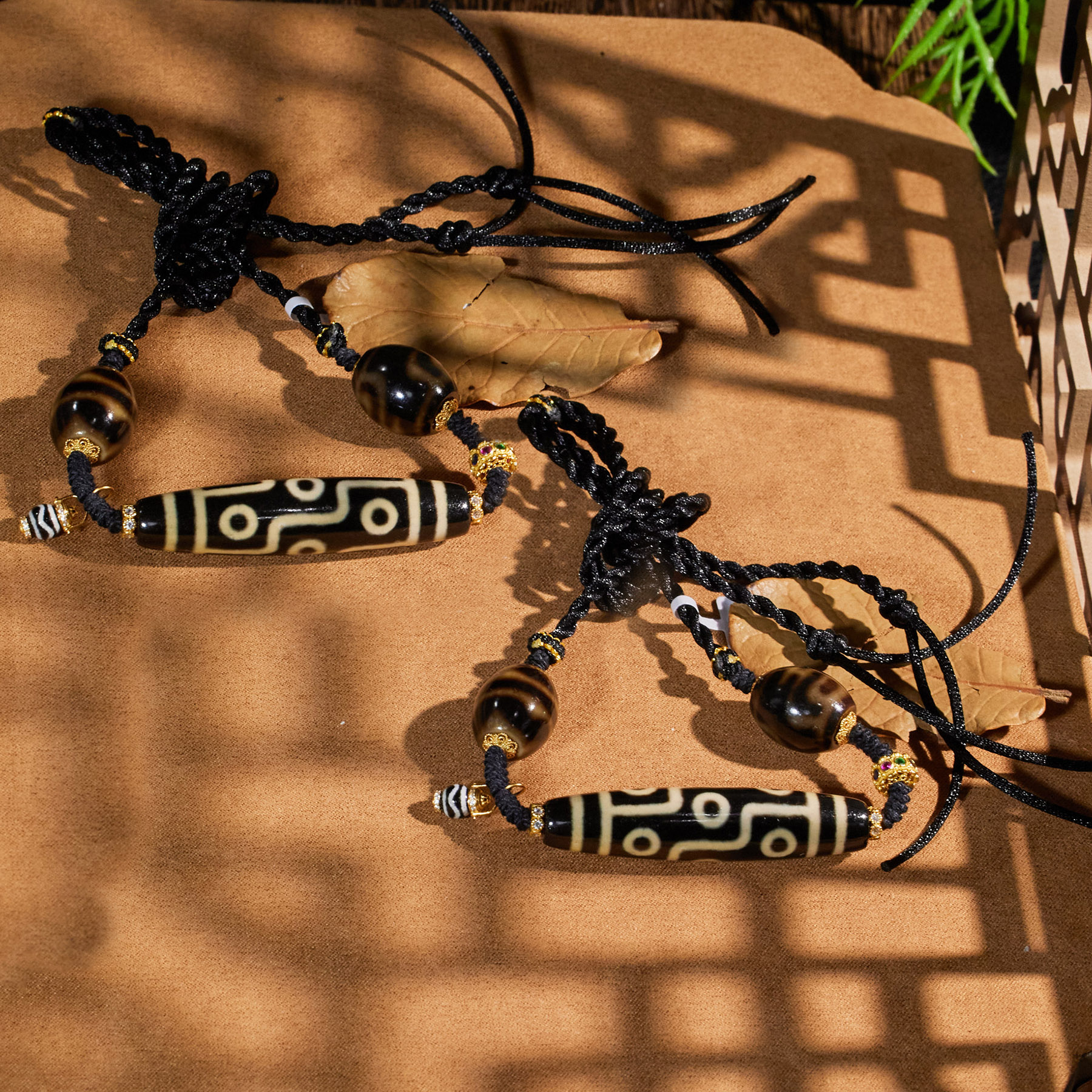 【歪歪】九眼玛瑙珠珠项链（多样性发一）XB-N93150