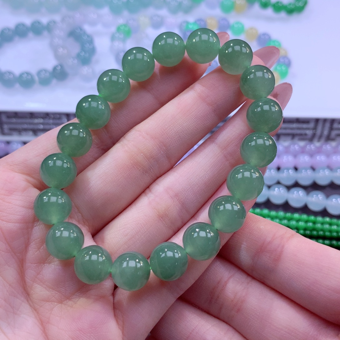 未镶嵌手链翡翠翡翠