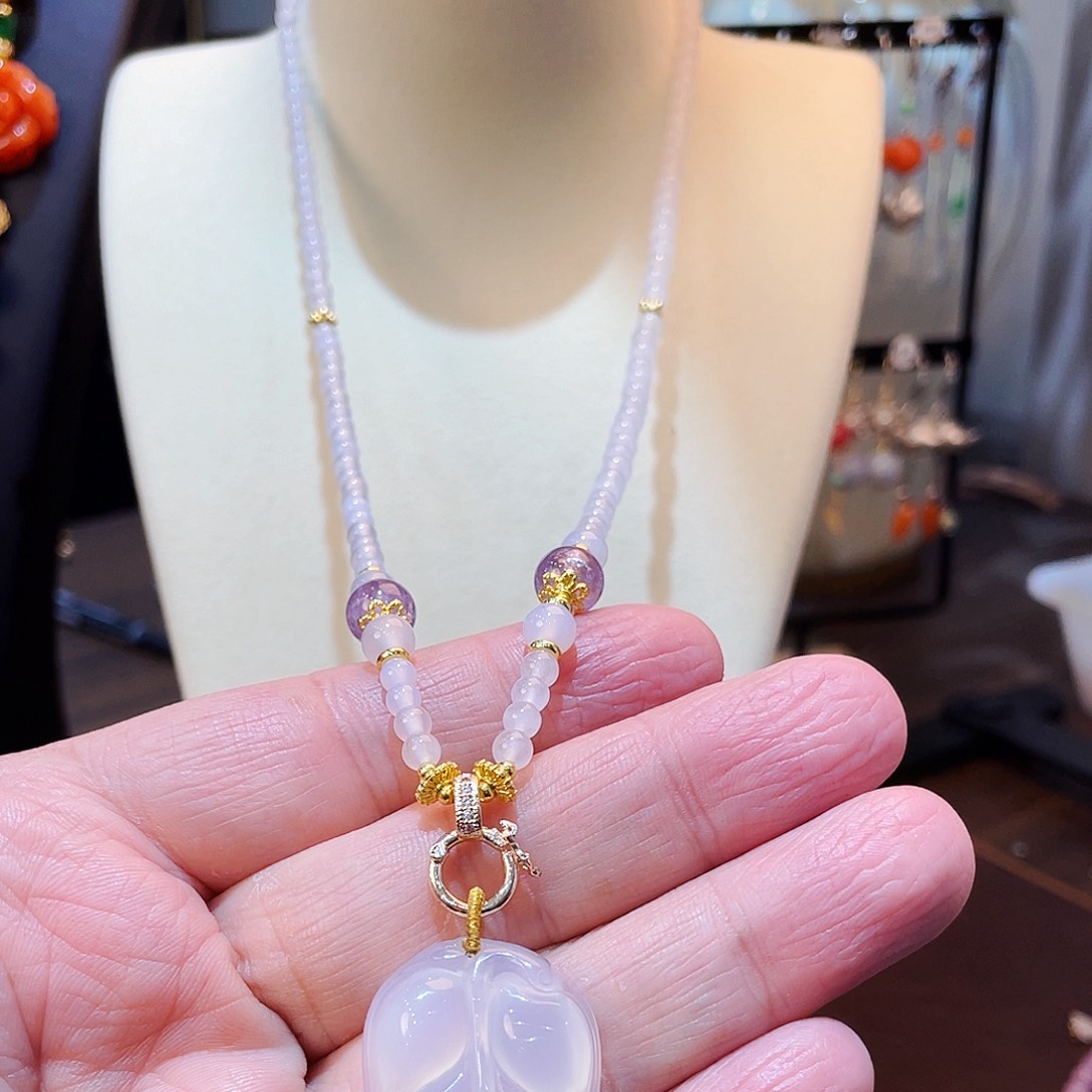 玛瑙/玉髓颈饰未镶嵌颈饰