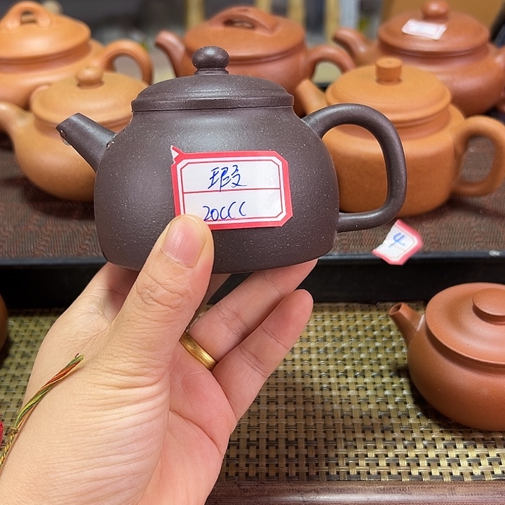 茶壶紫砂瑕疵品200cc宜兴