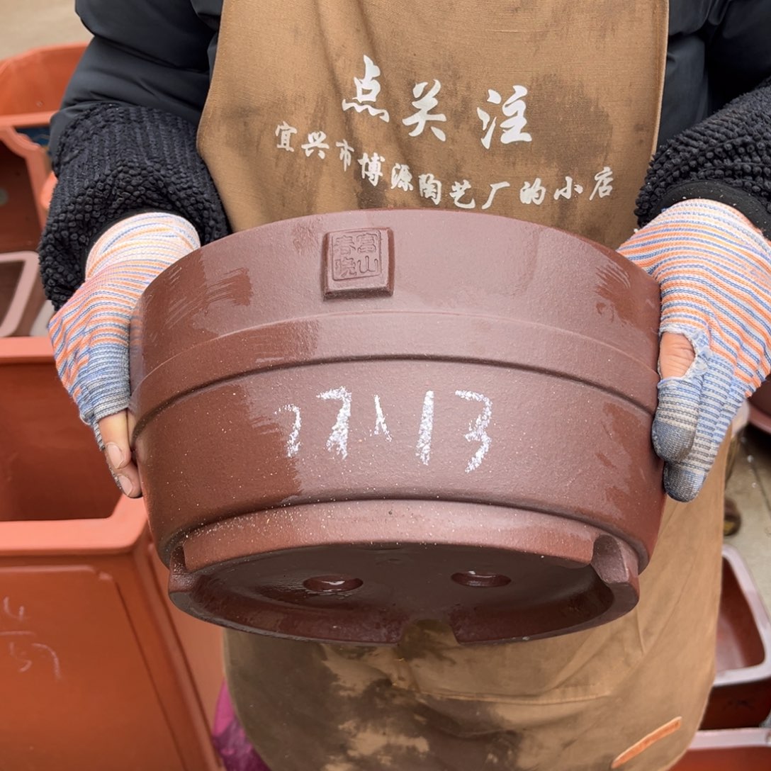 紫砂花盆盆景艺术