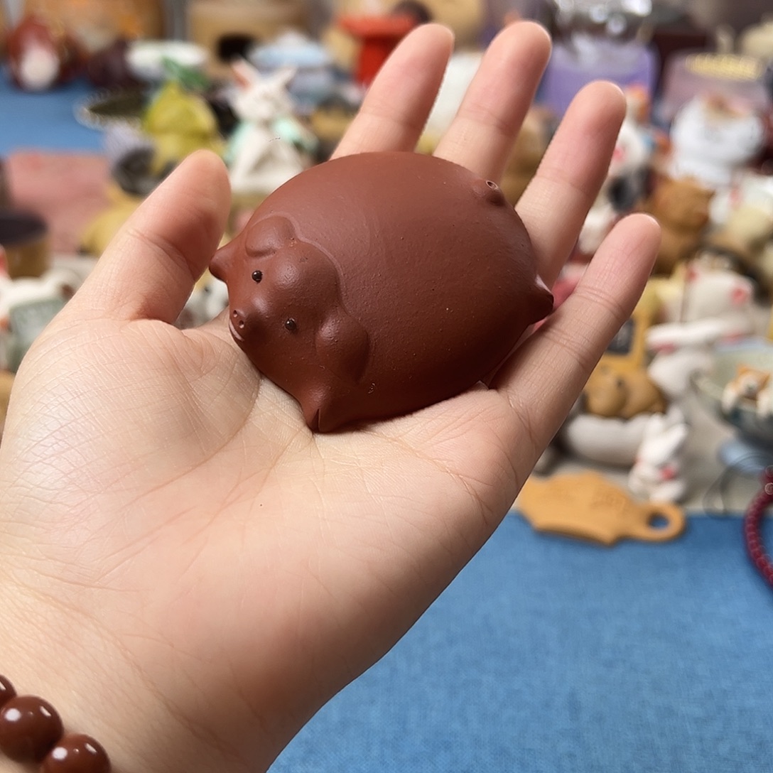 紫砂茶宠手工制作