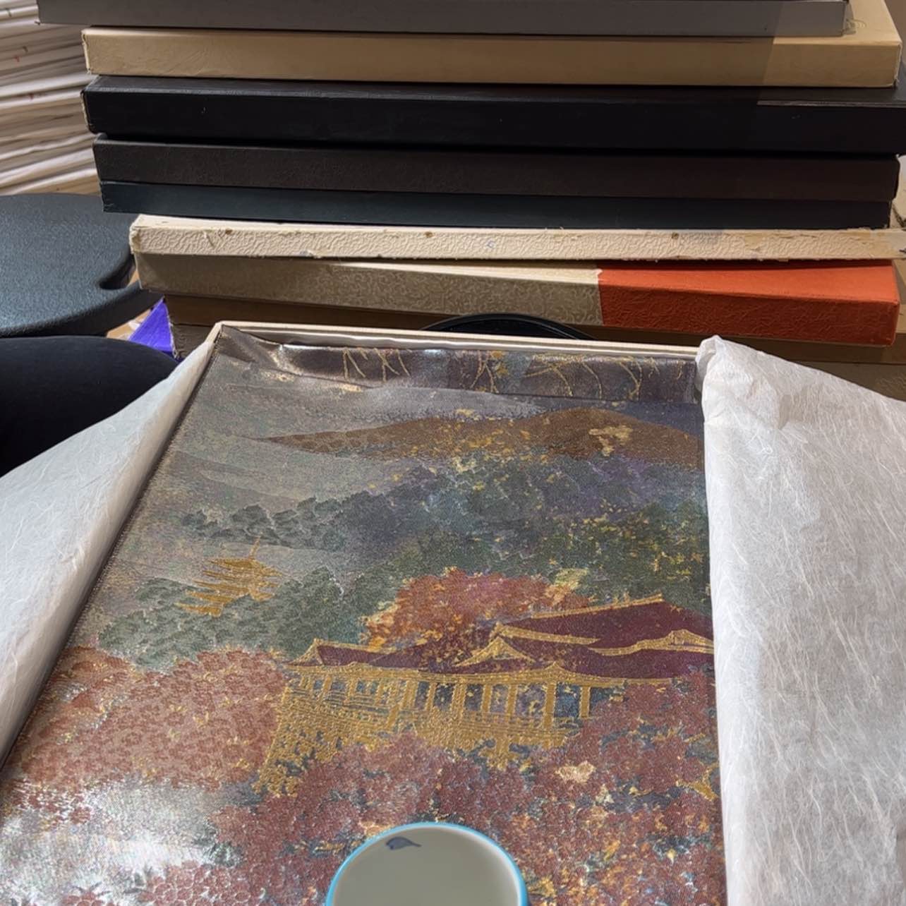 【闪购商品】王*微陶瓷马克杯带盖勺