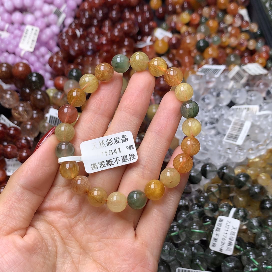 未镶嵌手链水晶手链