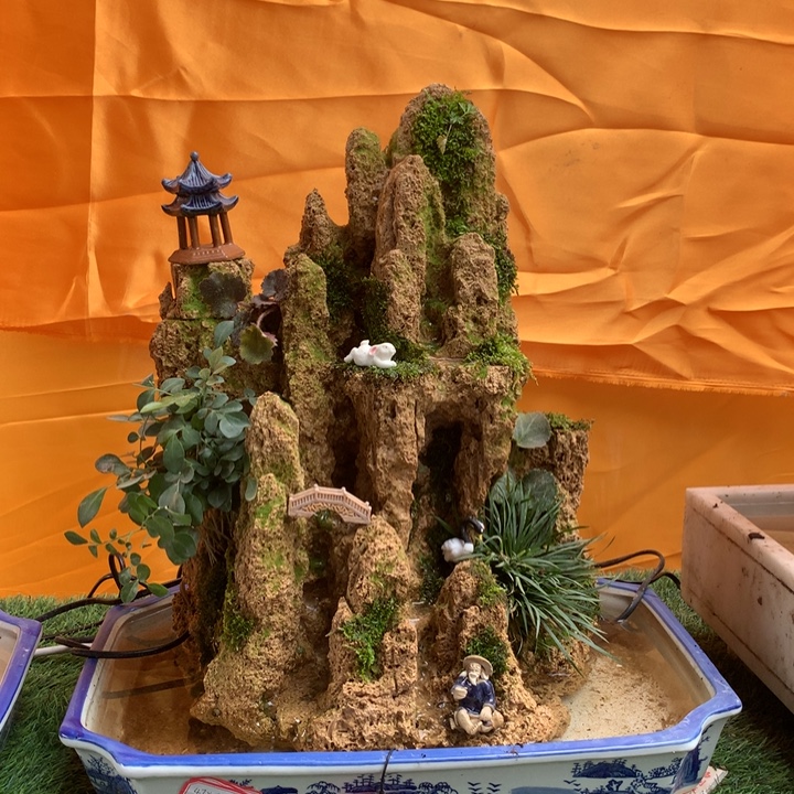 天然上水石吸水石