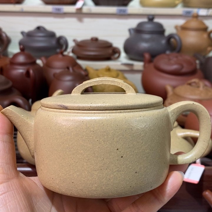 茶壶紫砂微瑕处理一把