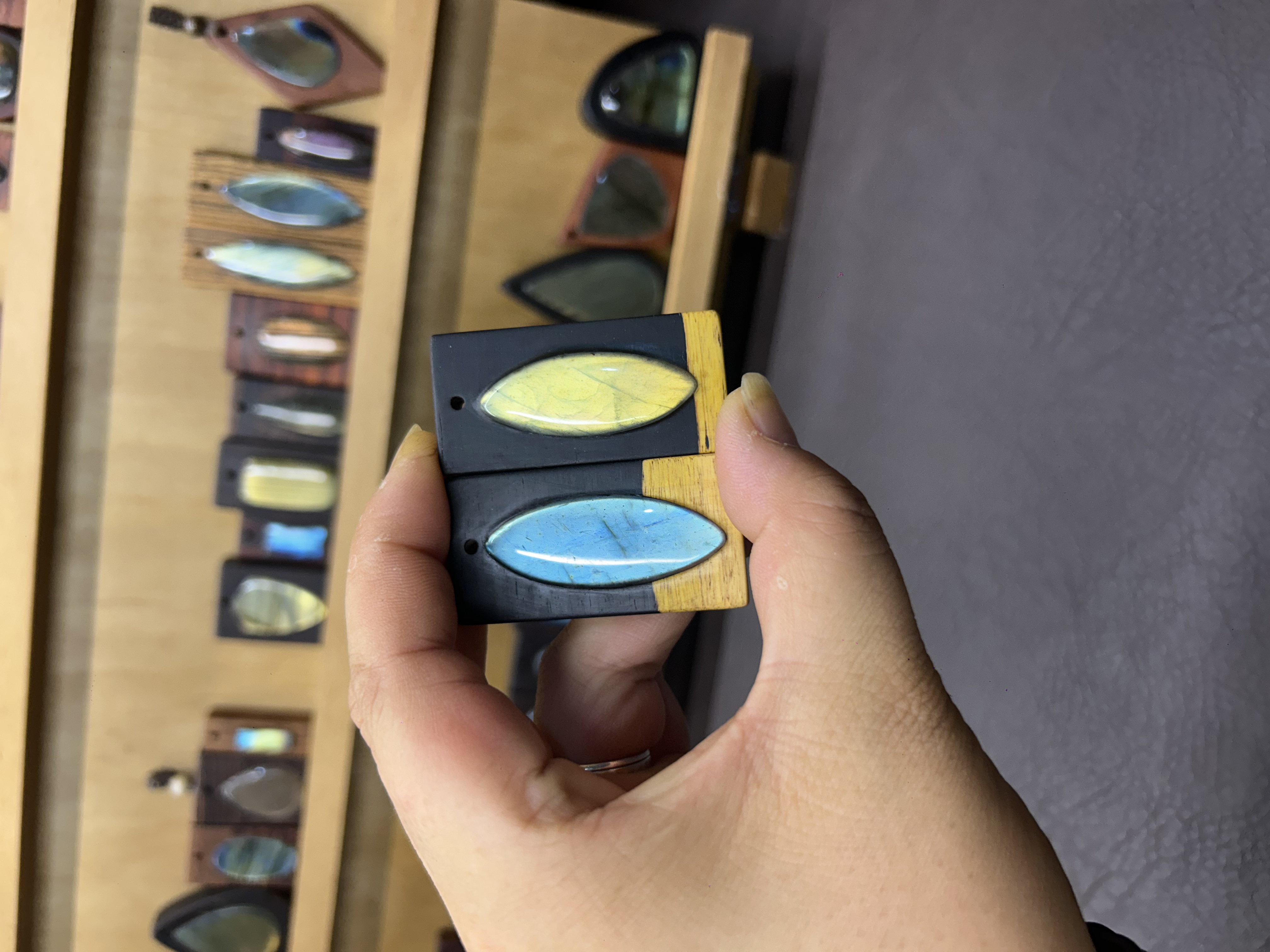 手工制作无事牌日用木质饰品直播间一物一拍