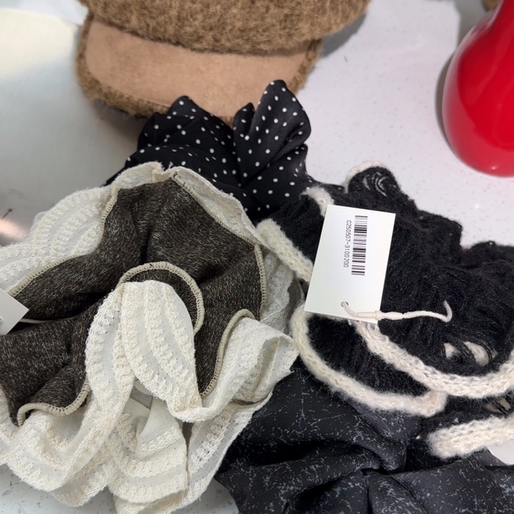 布艺铁合金发圈4个