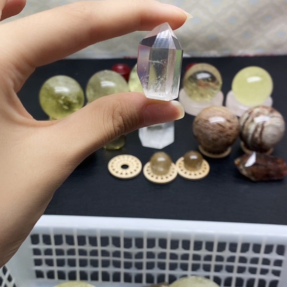 水晶珠宝半成品未镶嵌20水晶石