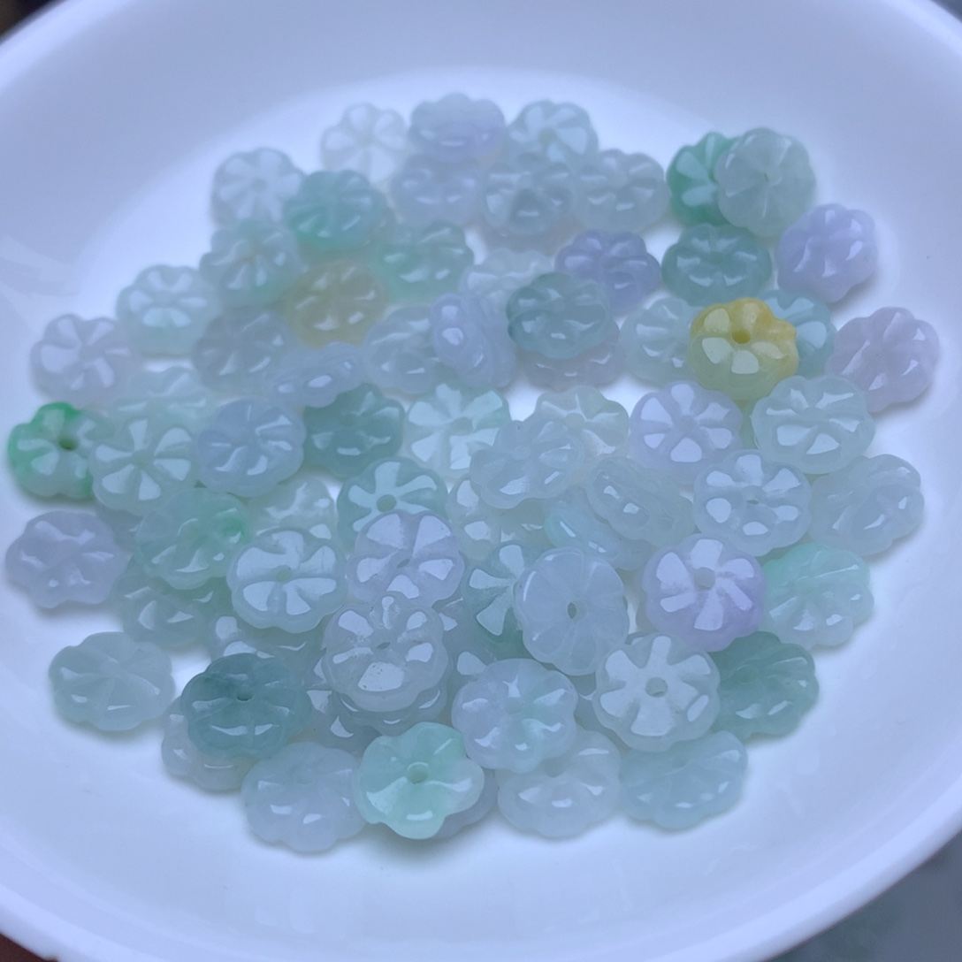 散珠翡翠卡9冰花花50个