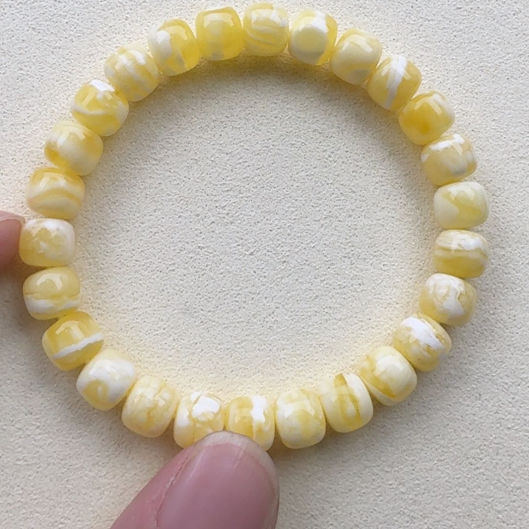 琥珀手链未镶嵌九**.