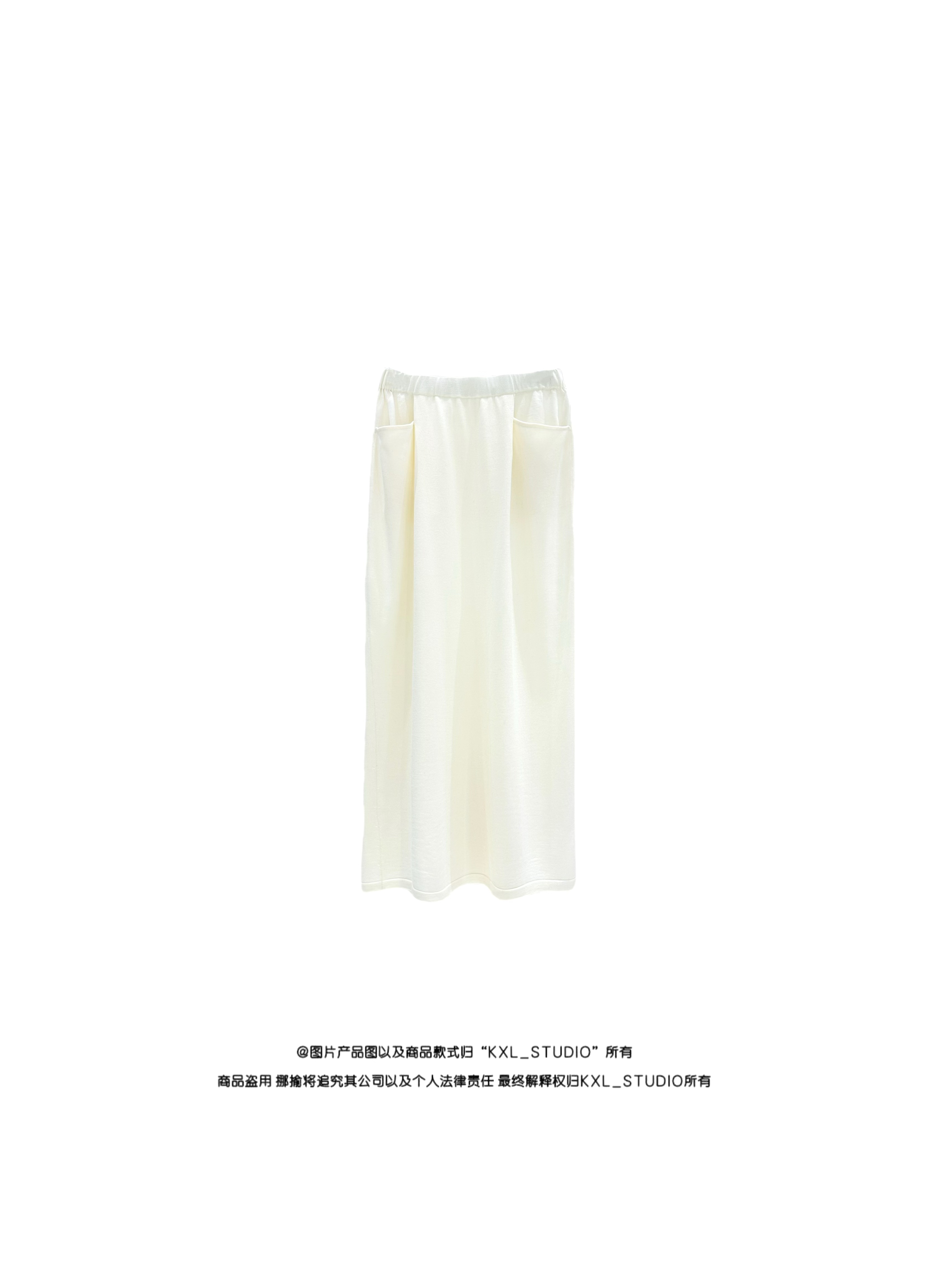 KXL-STUDIO｜“纤维皇后 ”桑蚕丝羊毛半裙20701