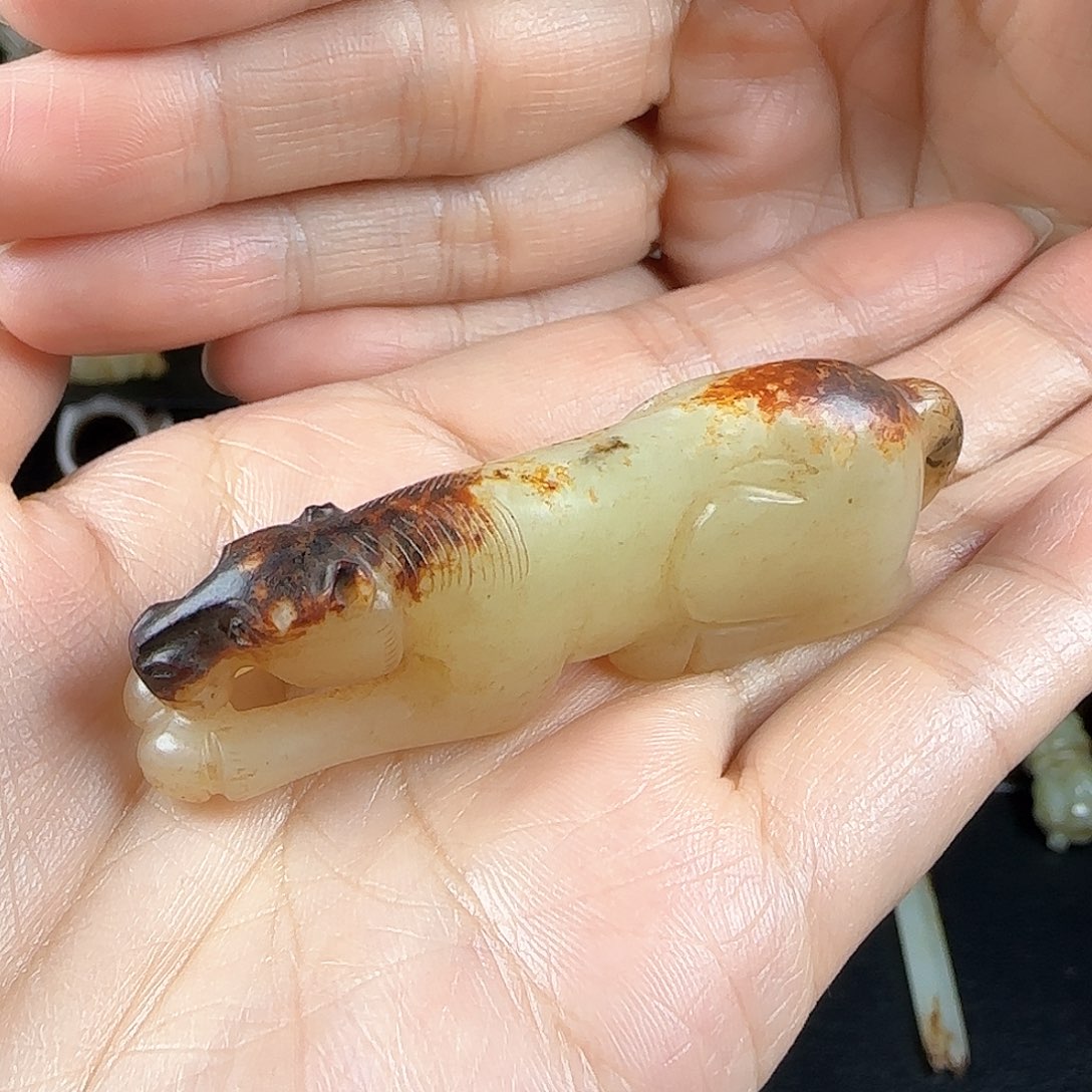 和田玉（糖玉）挂件未镶嵌用****1