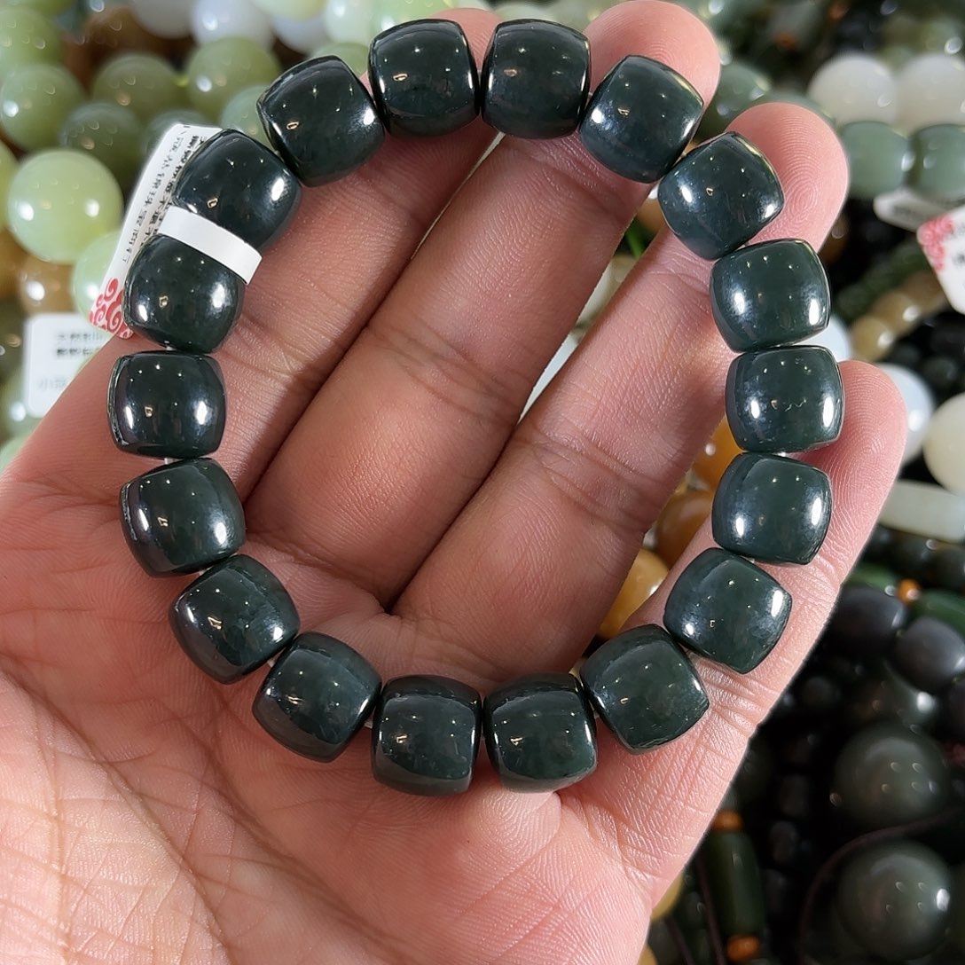 和田玉手链未镶嵌W153