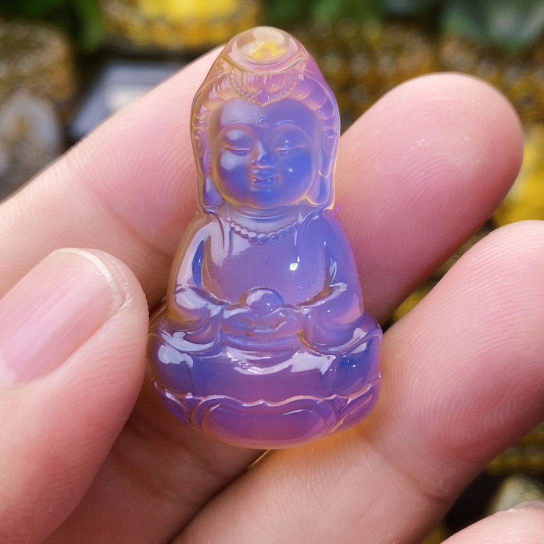 【闪购商品】蓝珀吊坠(不含链)未镶嵌