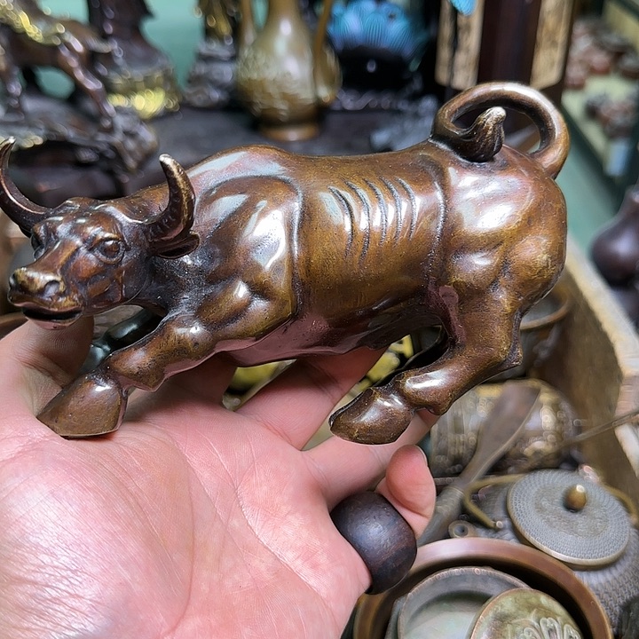 铜器办公室茶室摆件