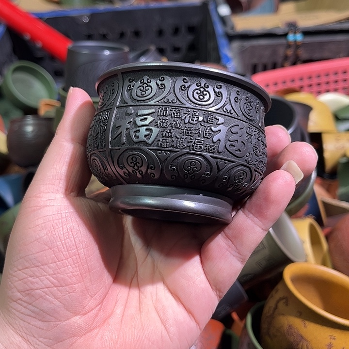 茶杯紫砂全手工紫砂主人杯