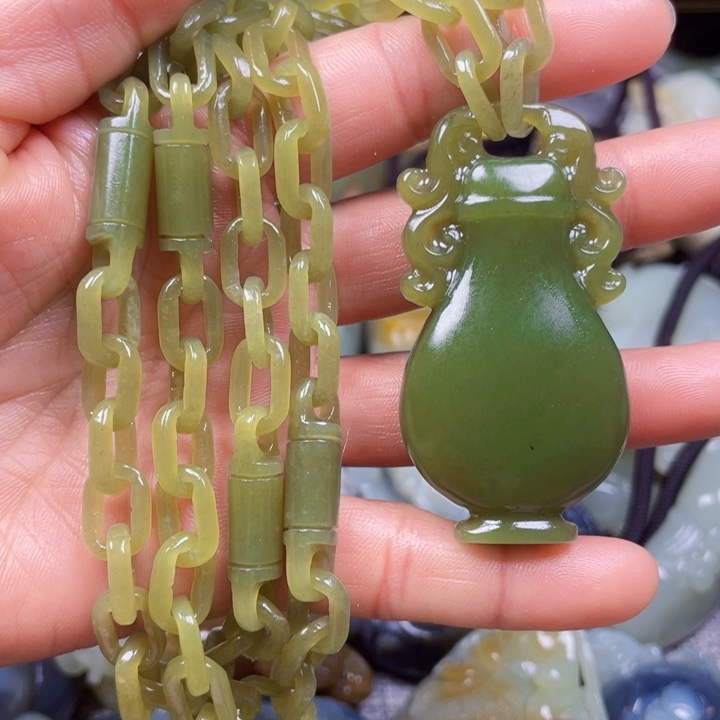 和田玉挂件未镶嵌