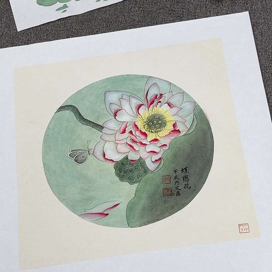 国画国画作品多次入选国内外