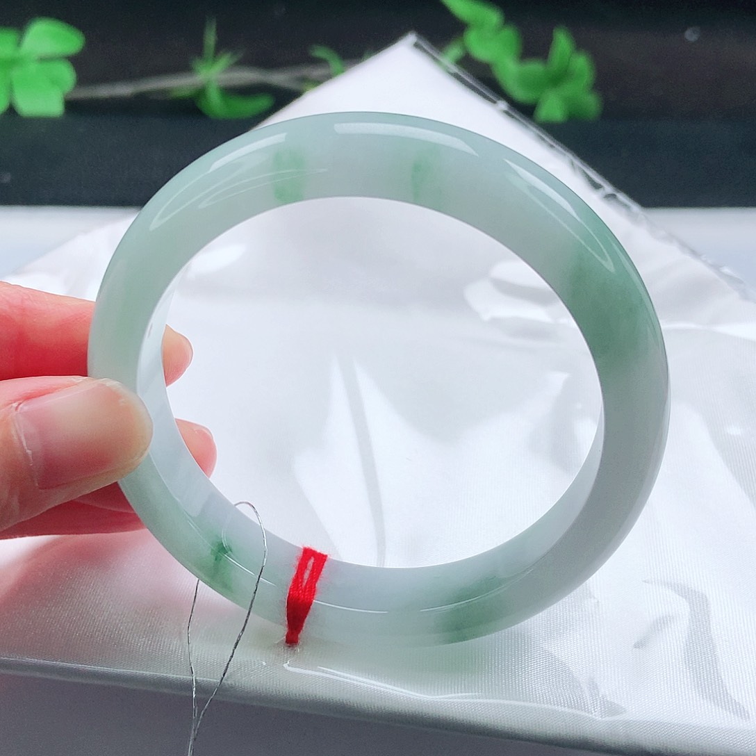 未镶嵌手镯翡翠57圈