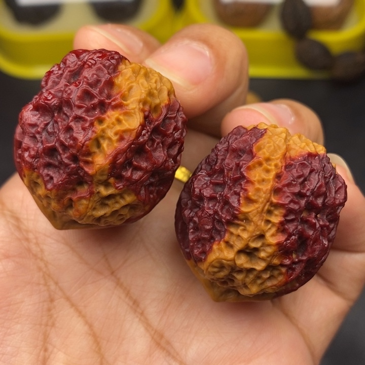 吊坠文玩核桃38尺火麒麟金蟾