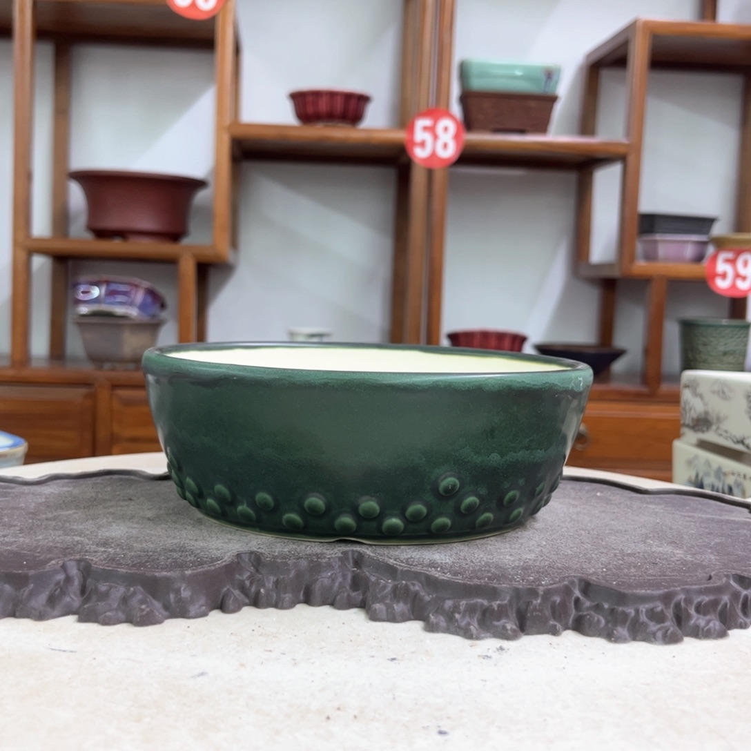 紫砂花盆瑕疵6/18。。。