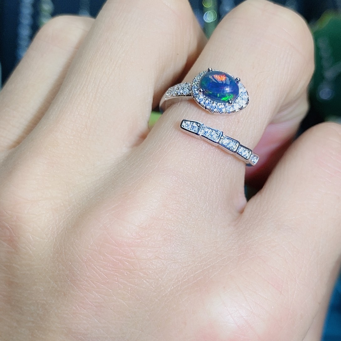 紫晶珠宝半成品银S925镶嵌