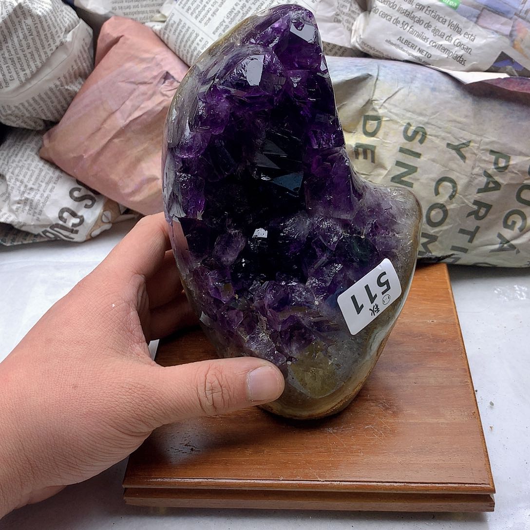 紫晶大型摆件（非配饰）未镶嵌