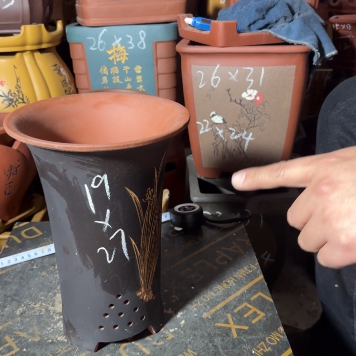 花盆紫砂紫砂花盆