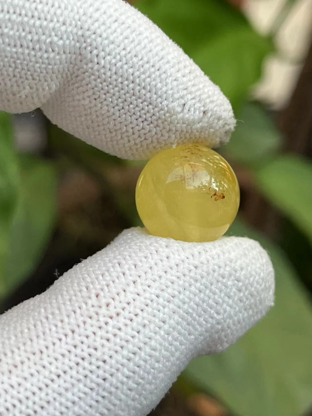 3503天然蜜蜡琥珀圆珠14mm