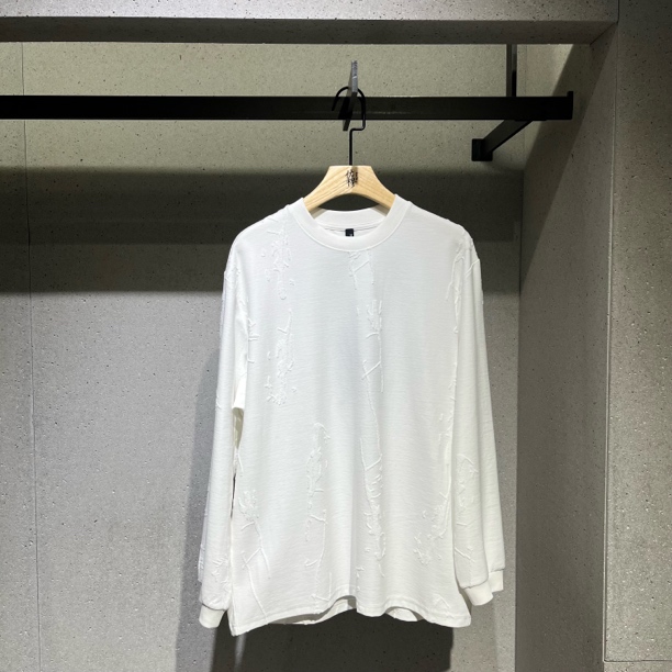 长袖T恤男士圆领秋季新款宽松舒适纯棉内搭时尚