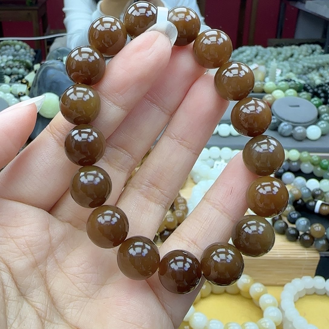 和田玉手链未镶嵌