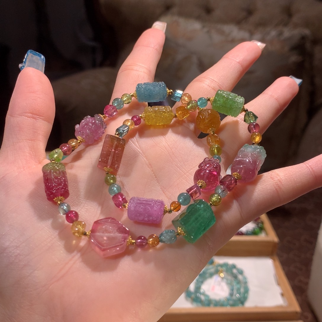 多样性发货一件未镶嵌碧玺