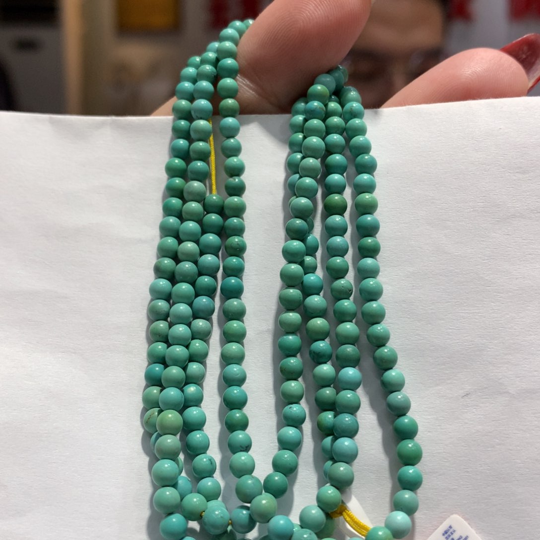 绿松石长链未镶嵌