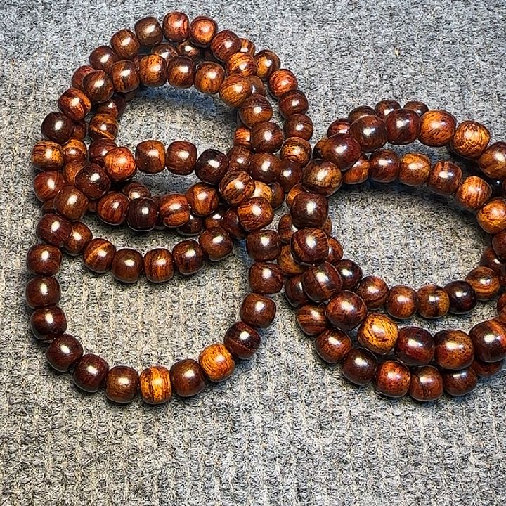 黄花梨/降香黄檀全陈化老料把件串1.0发一条