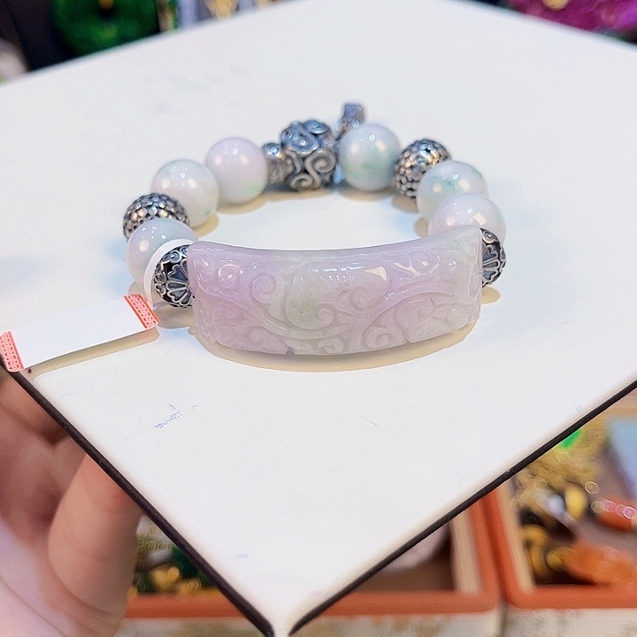 翡翠未镶嵌手链福利