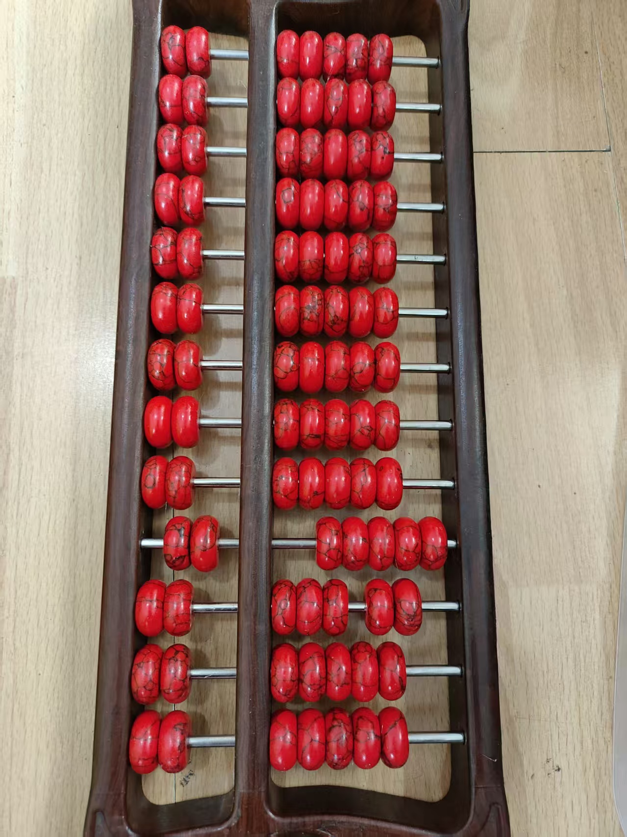 （闪购链接）家居摆件木质算盘一件