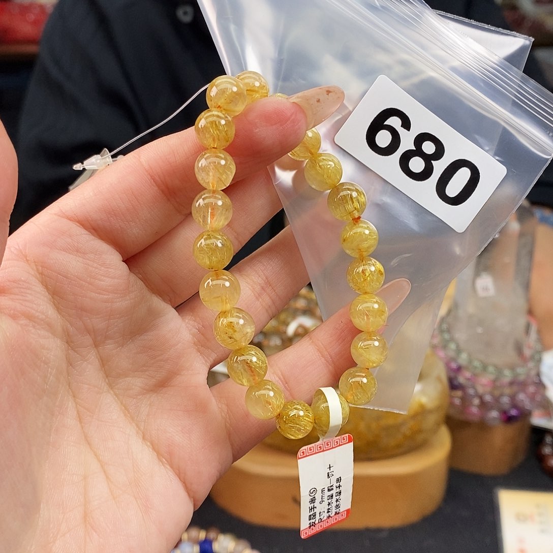 水晶手串多样性发其一680未镶嵌