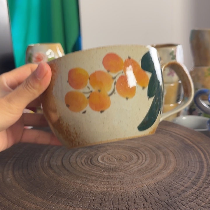 201不锈钢手绘釉下彩面碗