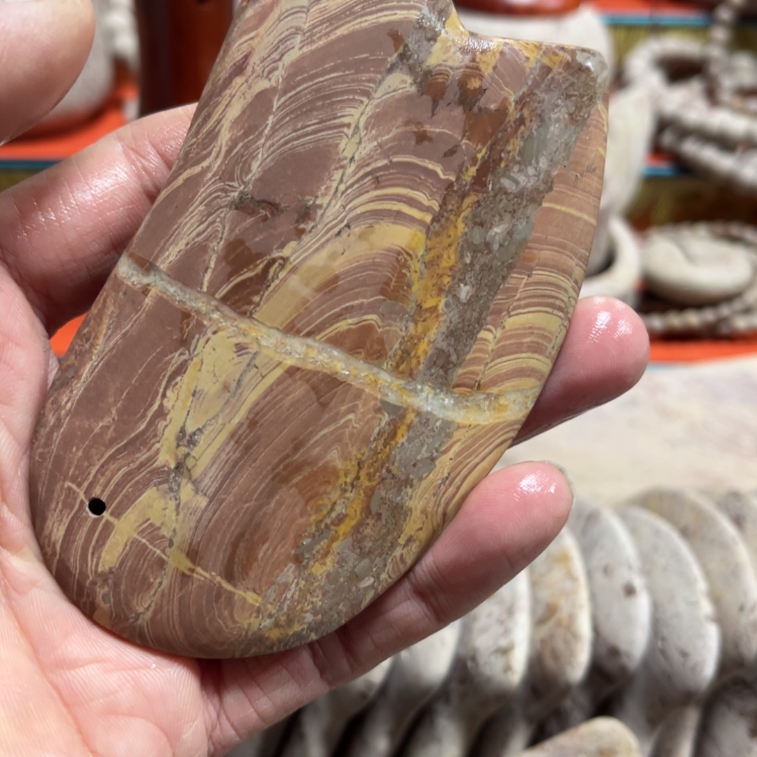 砭石扁鹊石养生石