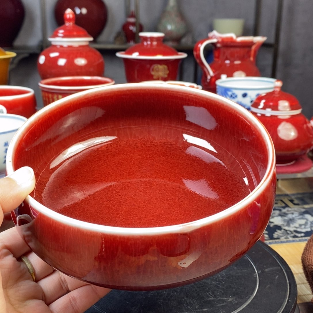 【闪购商品】景德镇名陶坊原矿郎红
