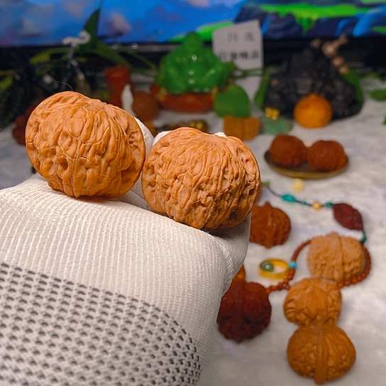 文玩核桃把件天花板磨