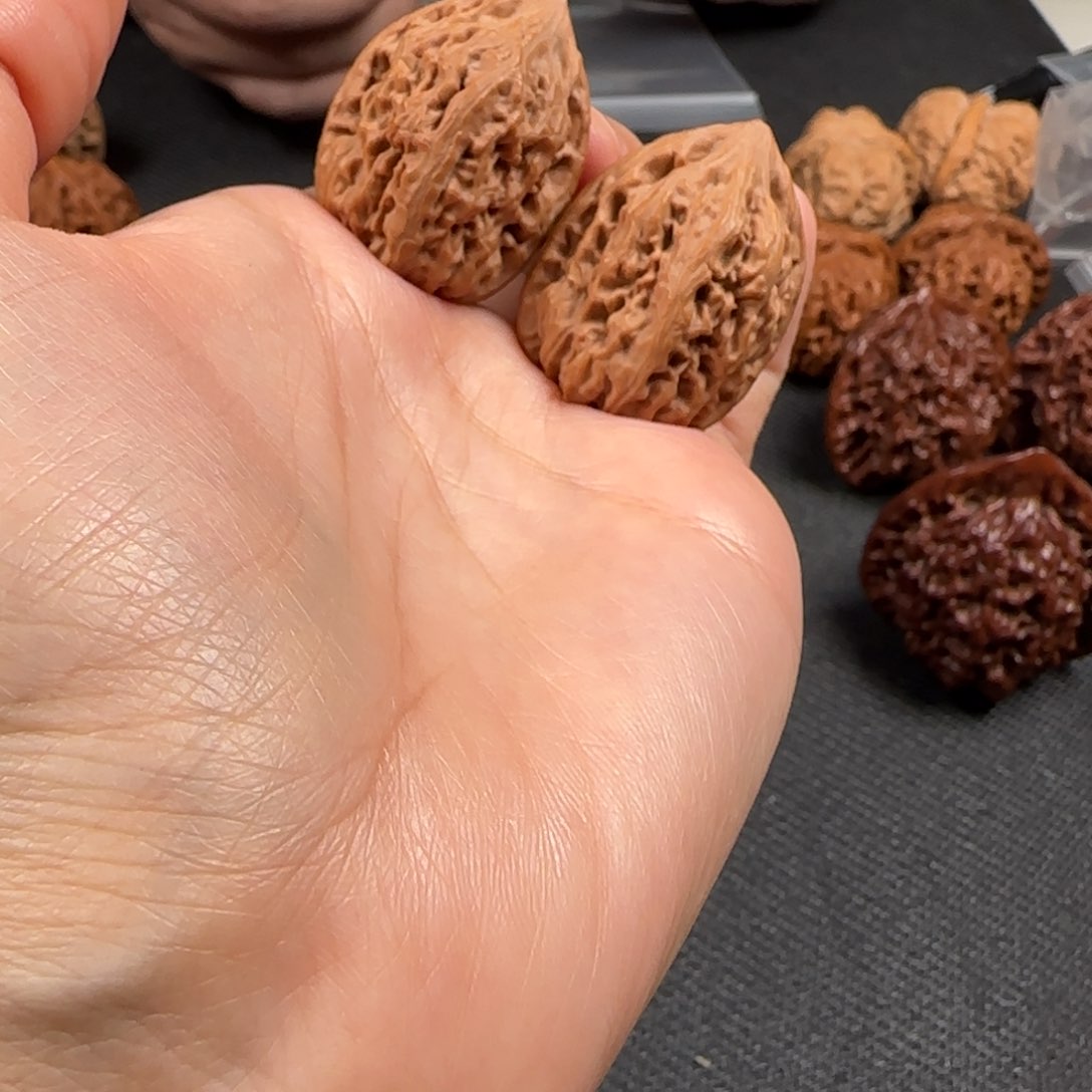 文玩核桃吊坠山地鸡心2.6手捻